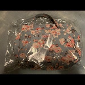 Cath Kidston coated grey floral bag